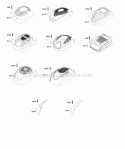 Blower HousingShrouds Diagram and Parts List for 128M02-3456-B1  Briggs and Stratton Engine